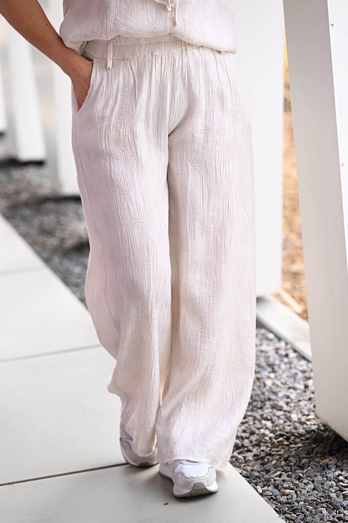 Pantalon Selyo Beige