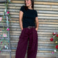 Pantalon Lola bordeaux