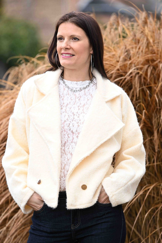 Manteau Flavia crème