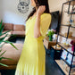 Robe Linda jaune