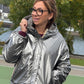 Veste réversible Molly taupe métallisé