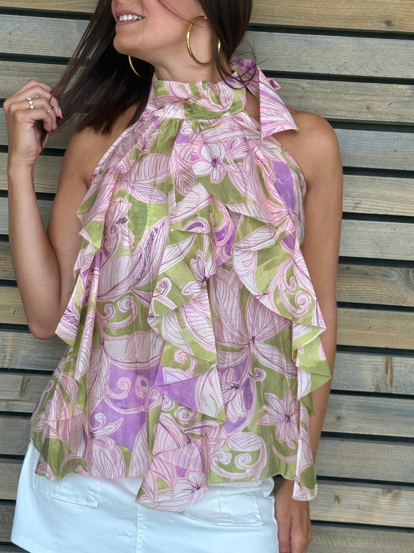 Blouse Eglantine rose