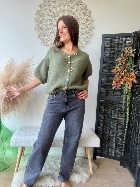 Gilet Cosy kaki