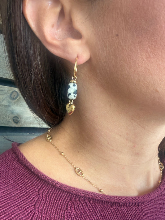 Boucles d'oreilles Satine