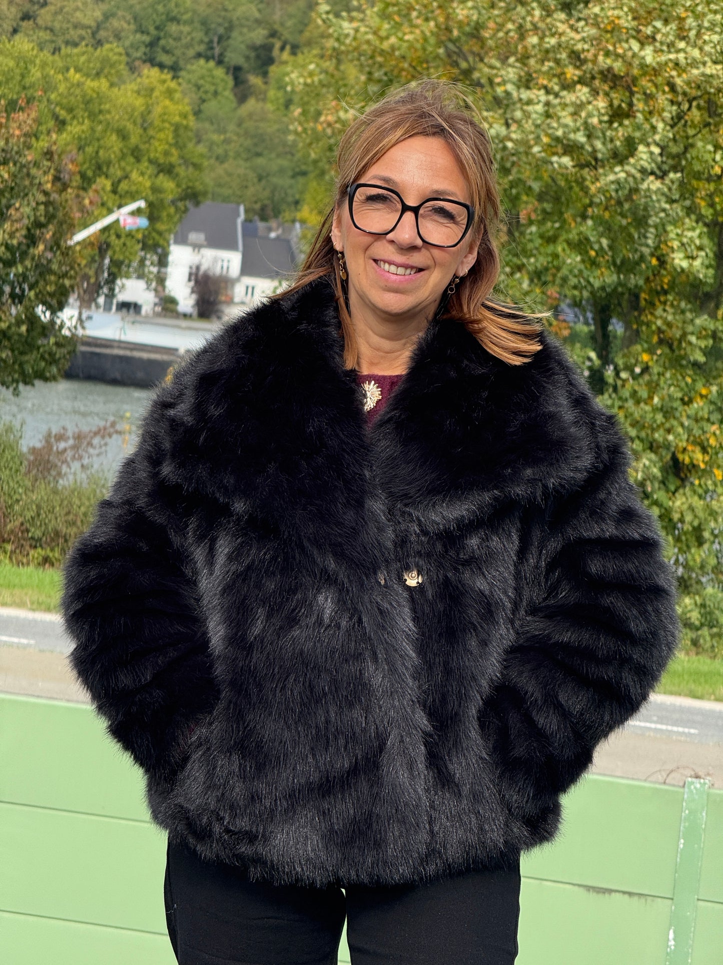 Manteau Jill noir