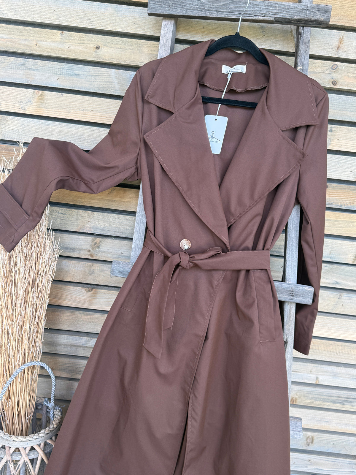 Trench Anaïs chocolat