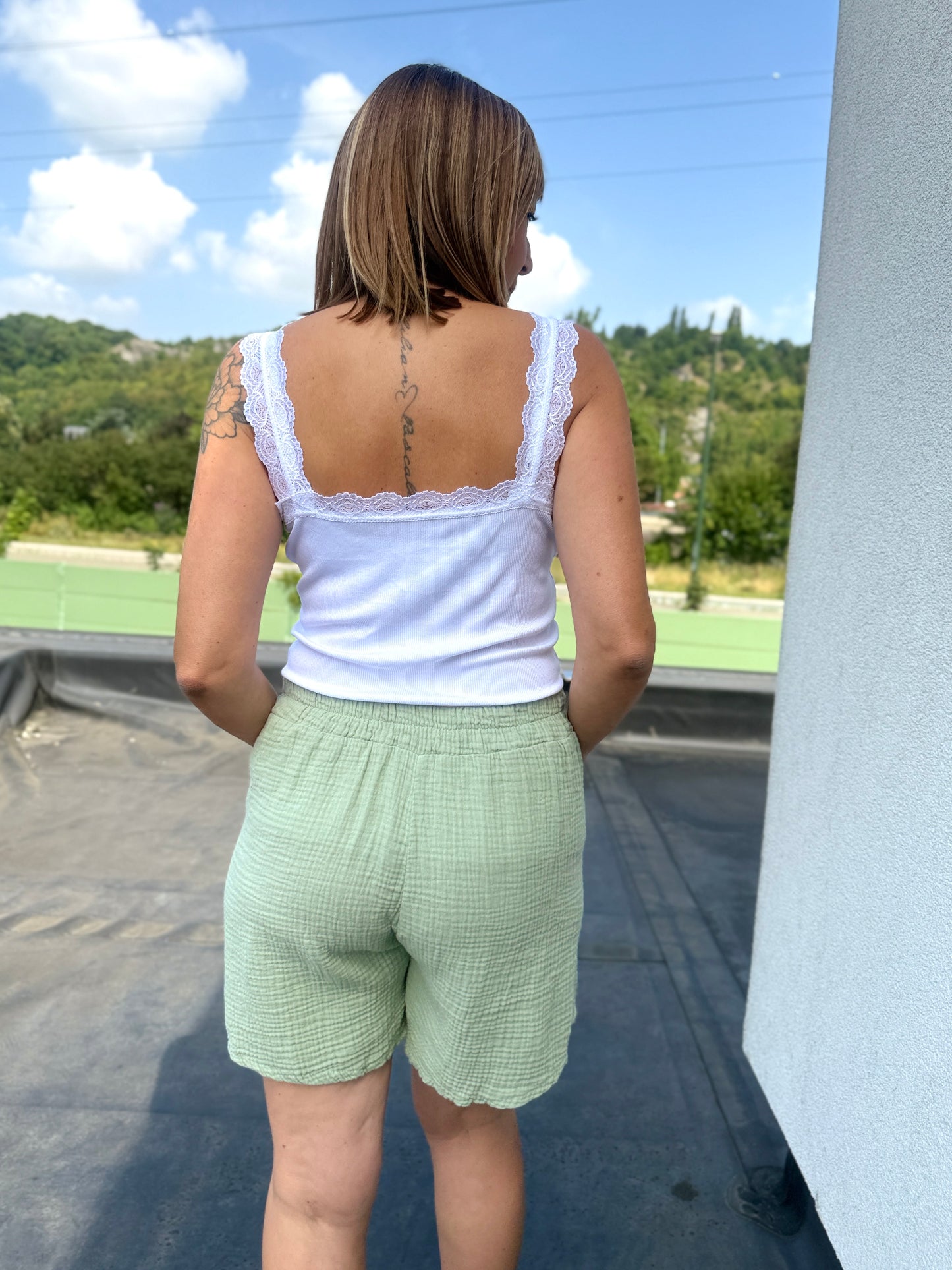 Short Louise vert