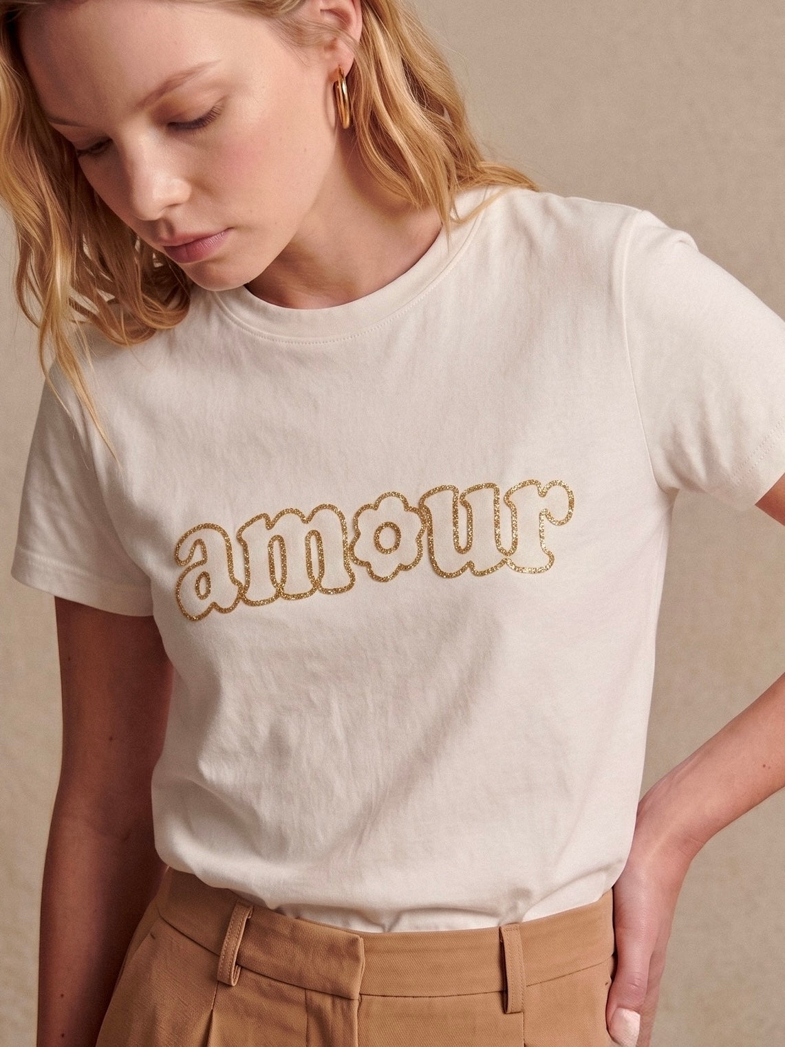 T-shirt Alma blanc