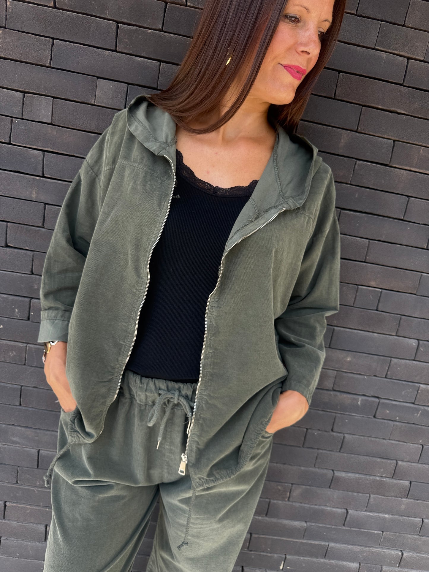 Veste Marie kaki