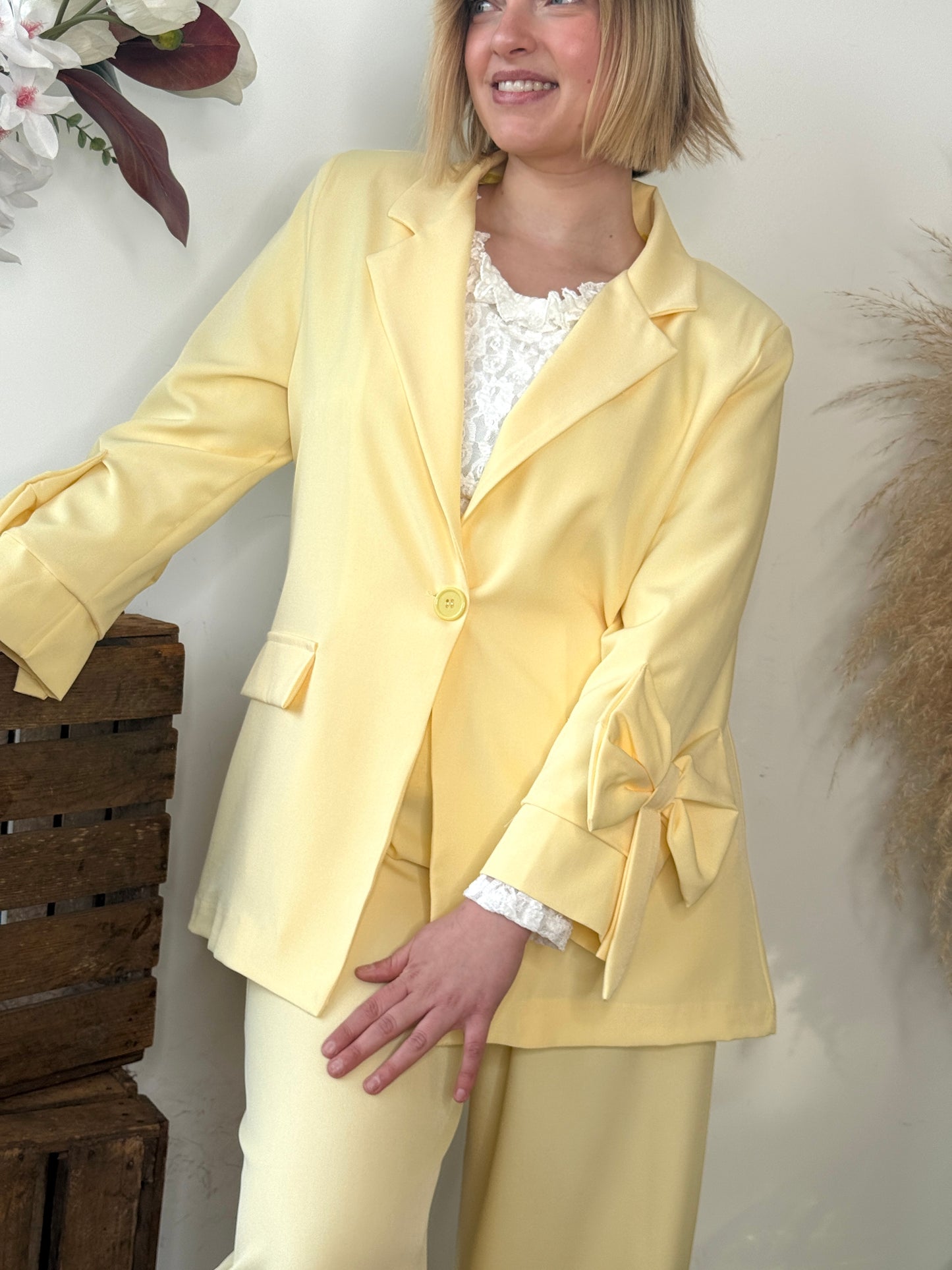 Blazer Dina jaune