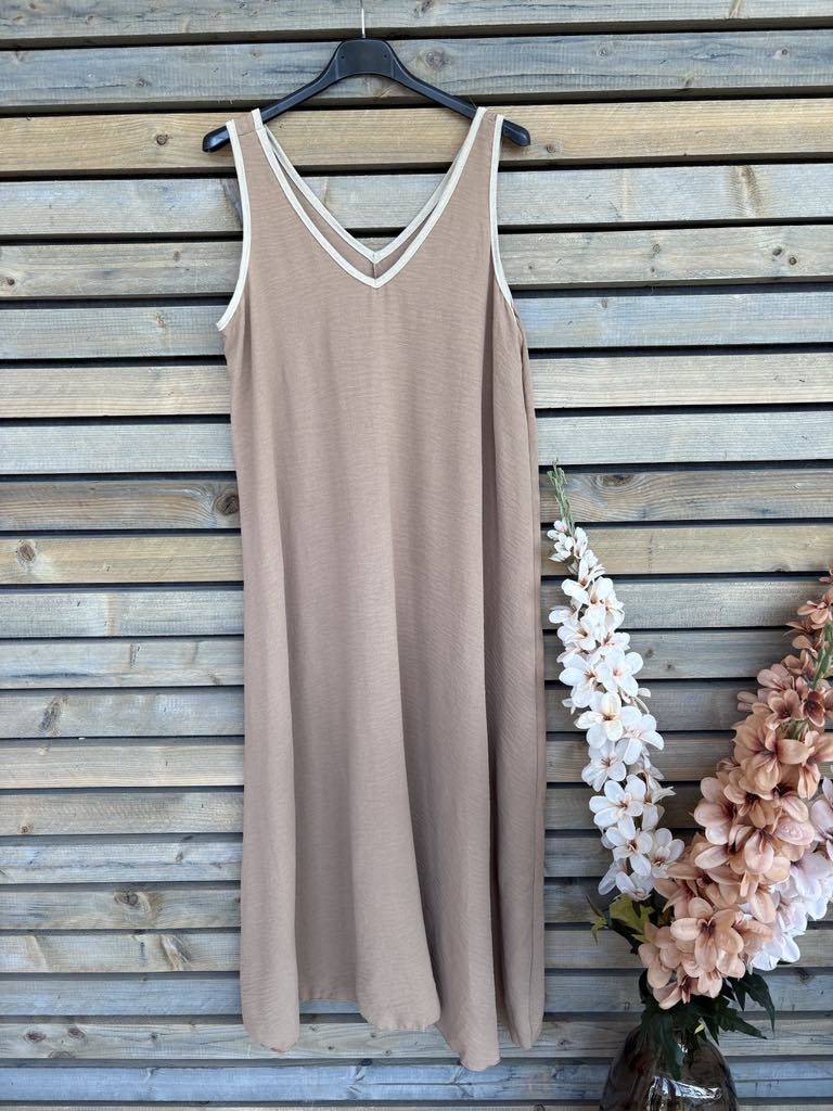 Robe Maël camel
