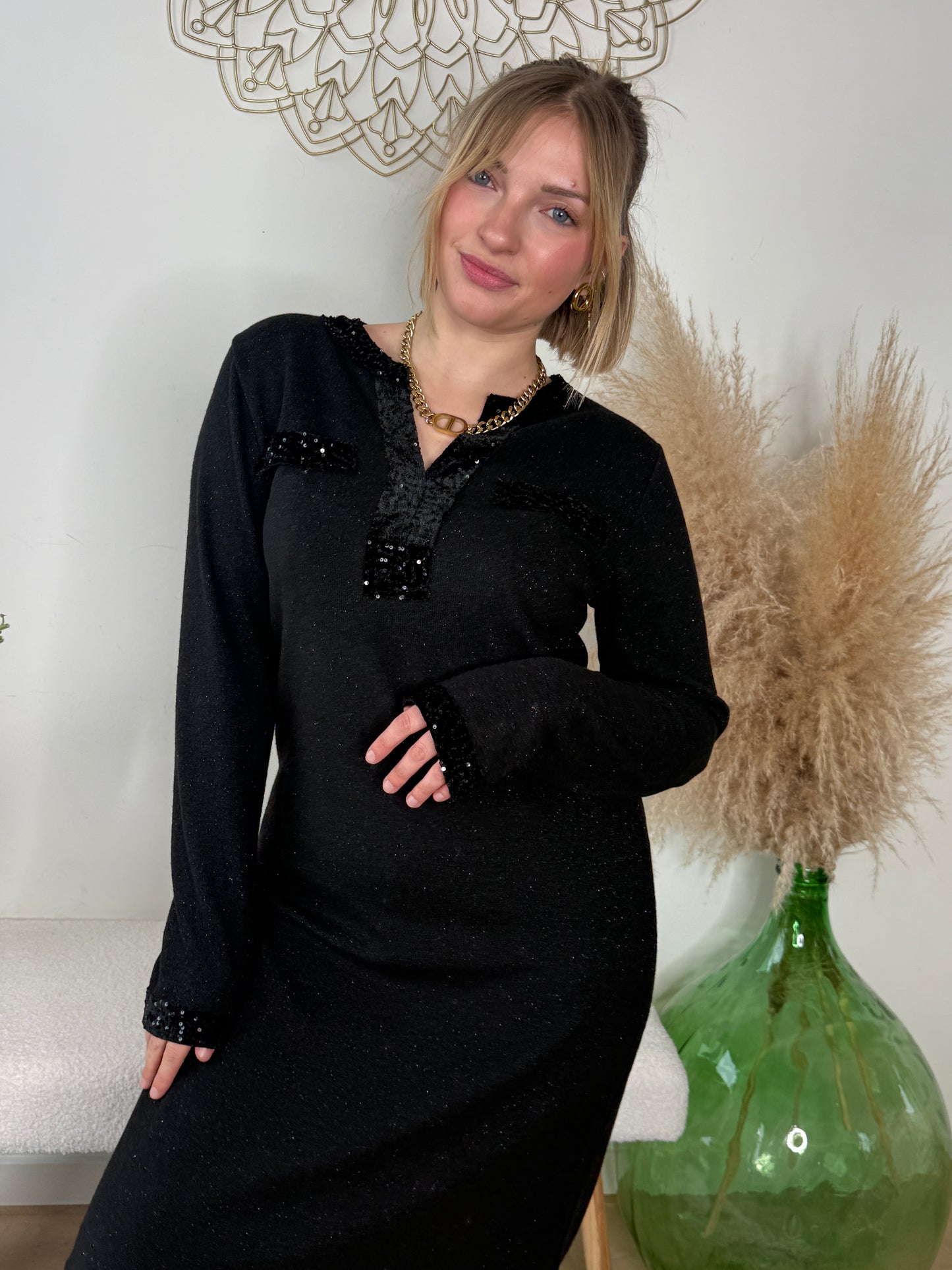 Robe Alina noir