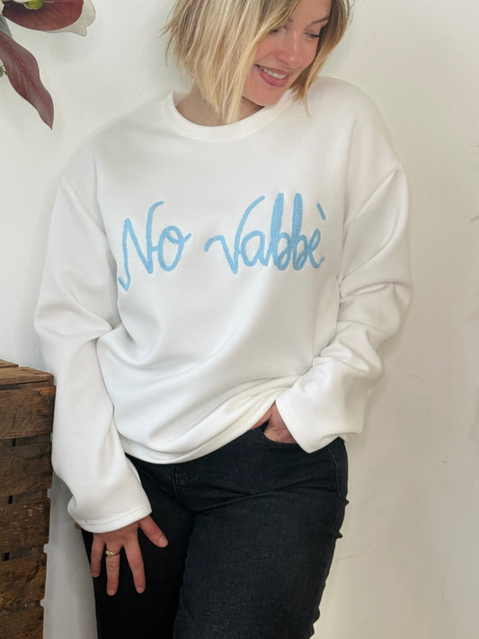 Sweat No Vabbé blanc