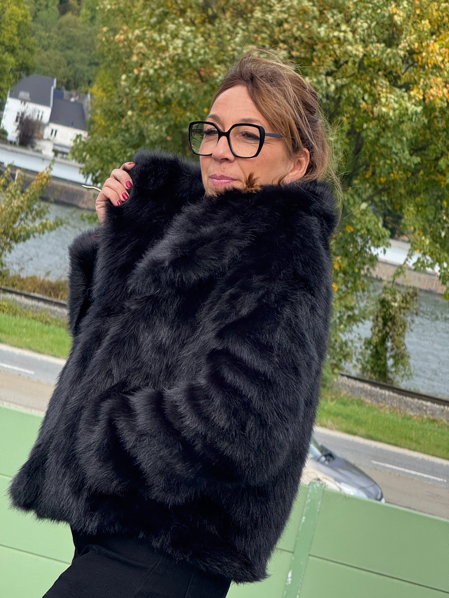 Manteau Jill noir