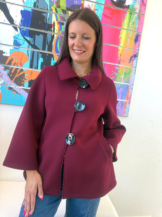 Veste Lupin bordeaux