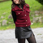 Veste Maylis bordeaux