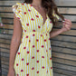 Robe Coeur jaune