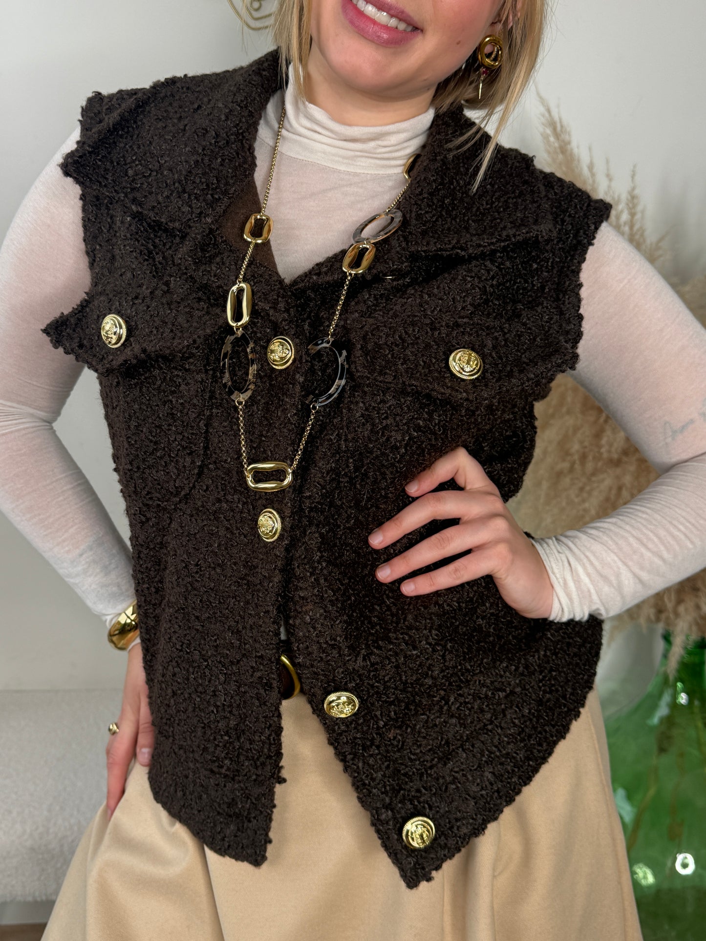 Veste Maylis chocolat