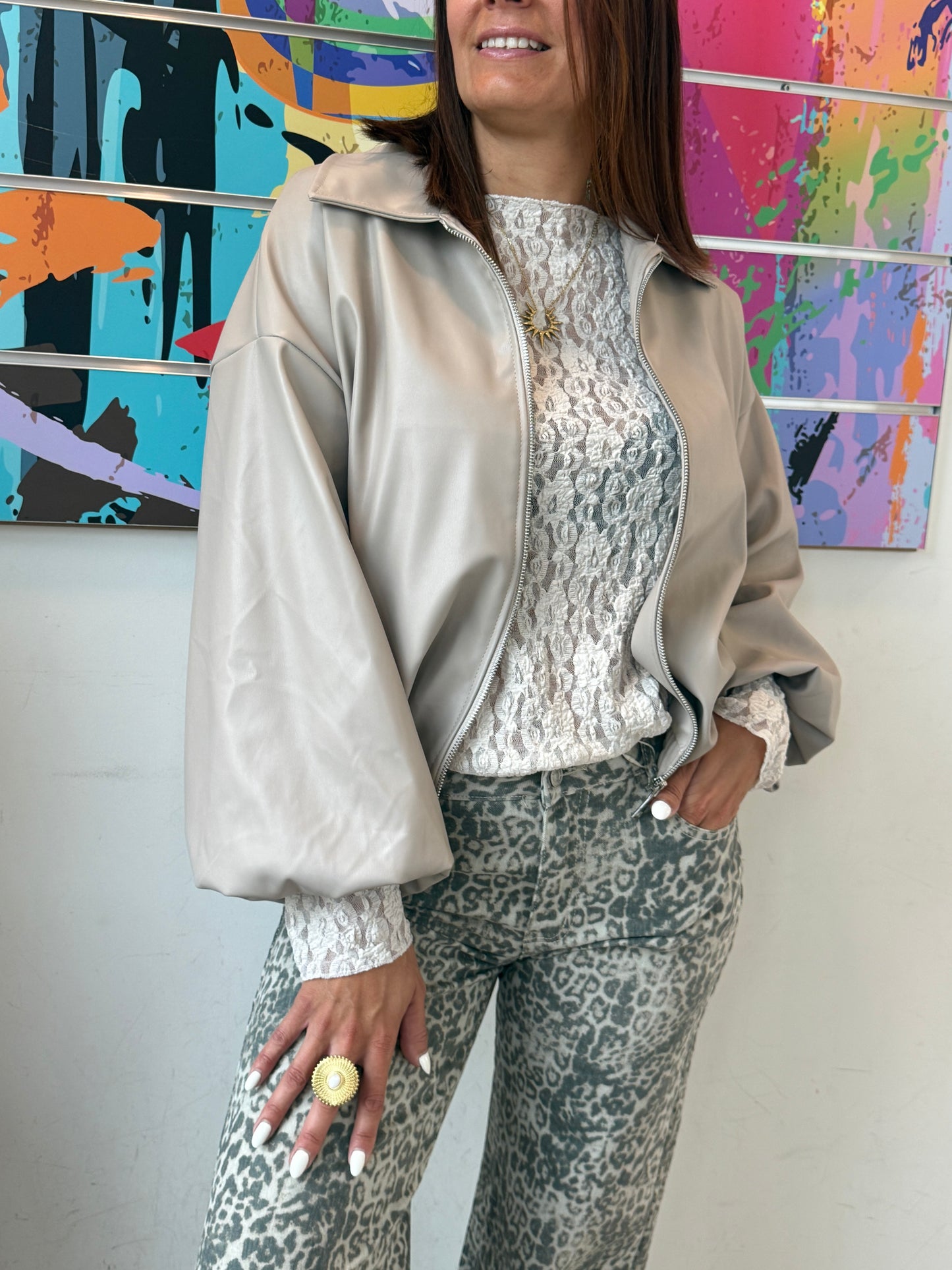 Veste Stephanie beige