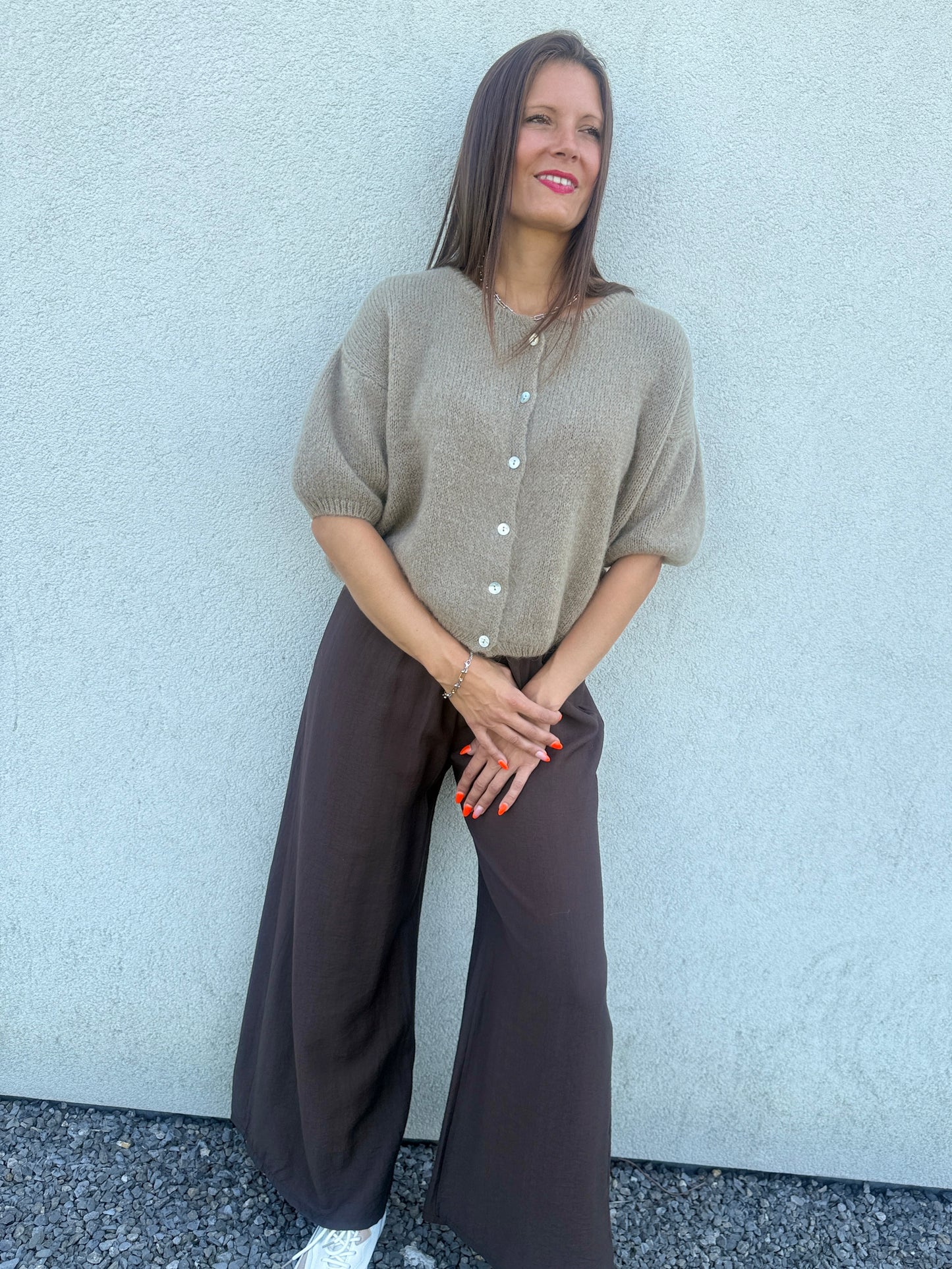 Pantalon Dune chocolat