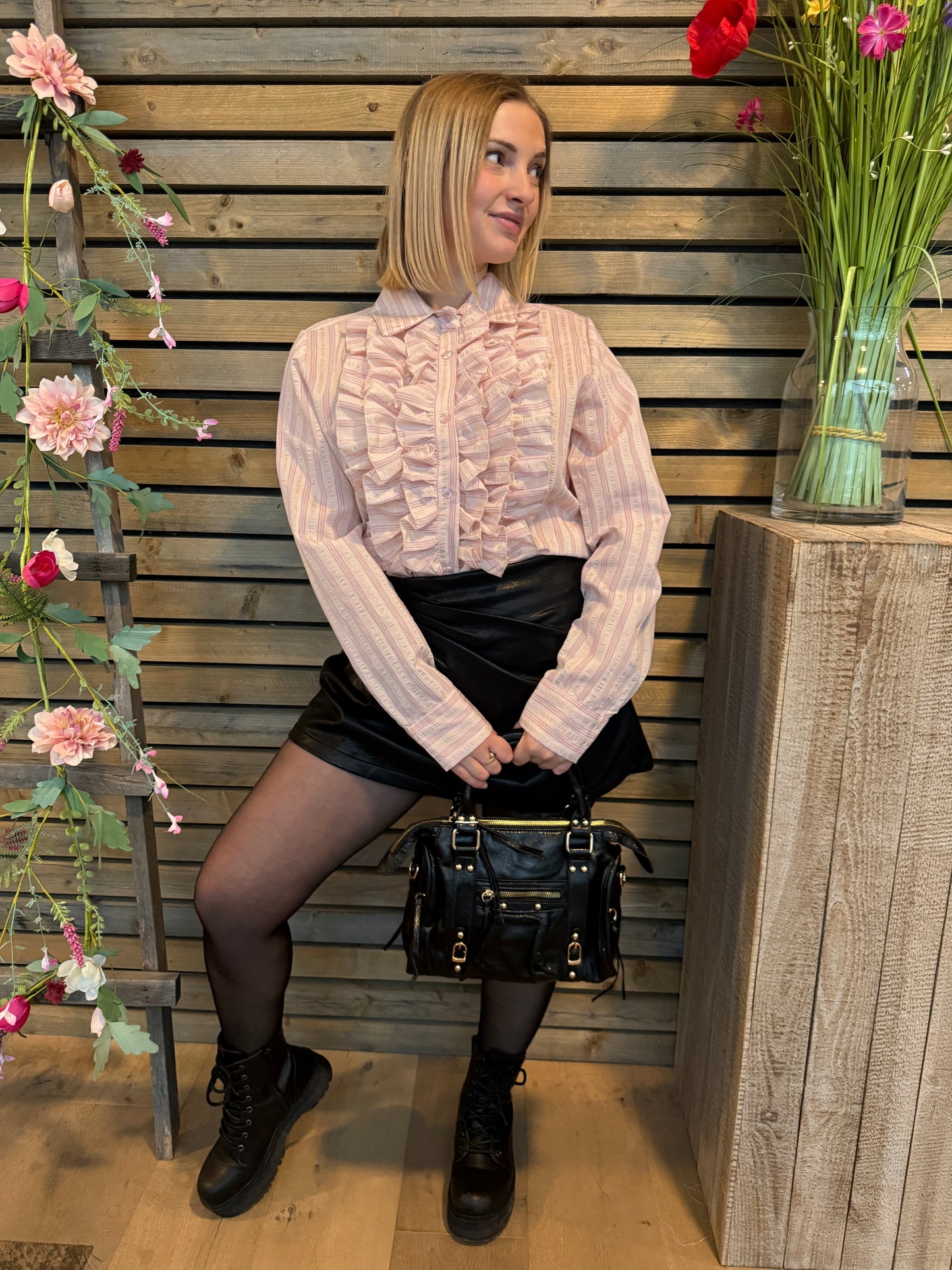 Chemisier Willow rose