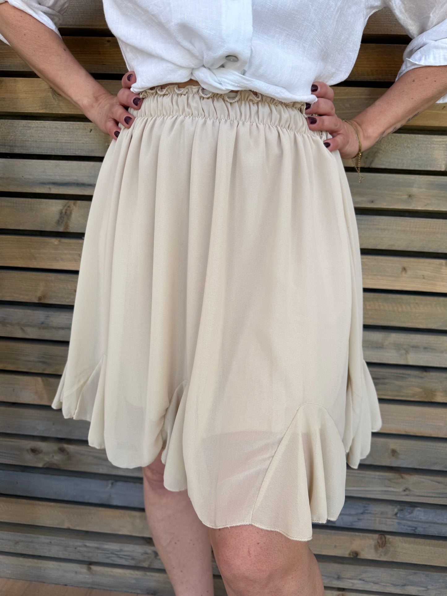 Jupe Phybie beige