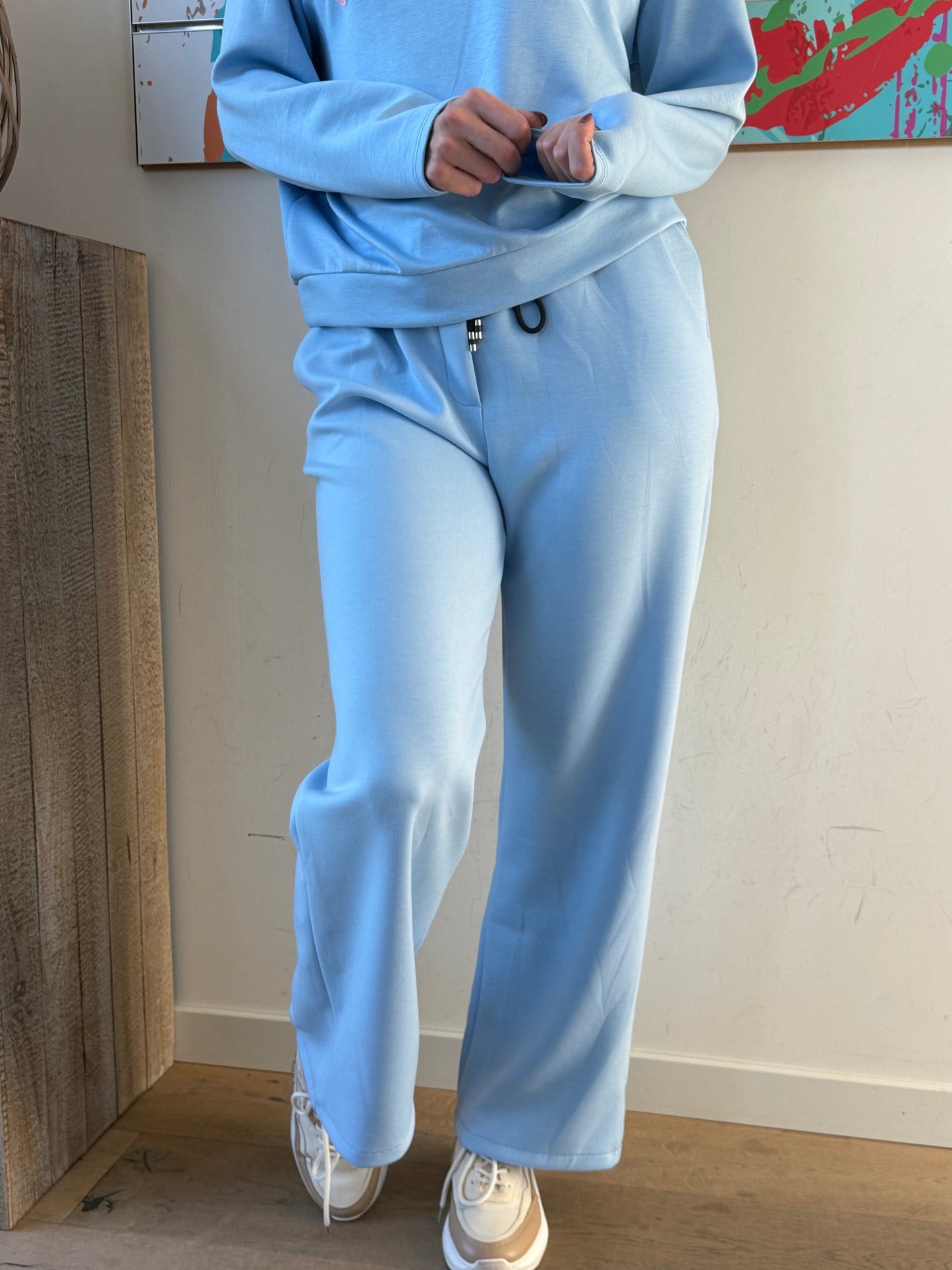 Pantalon BASILE BLEU CIEL