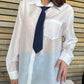 Chemisier Rosalia Blanc