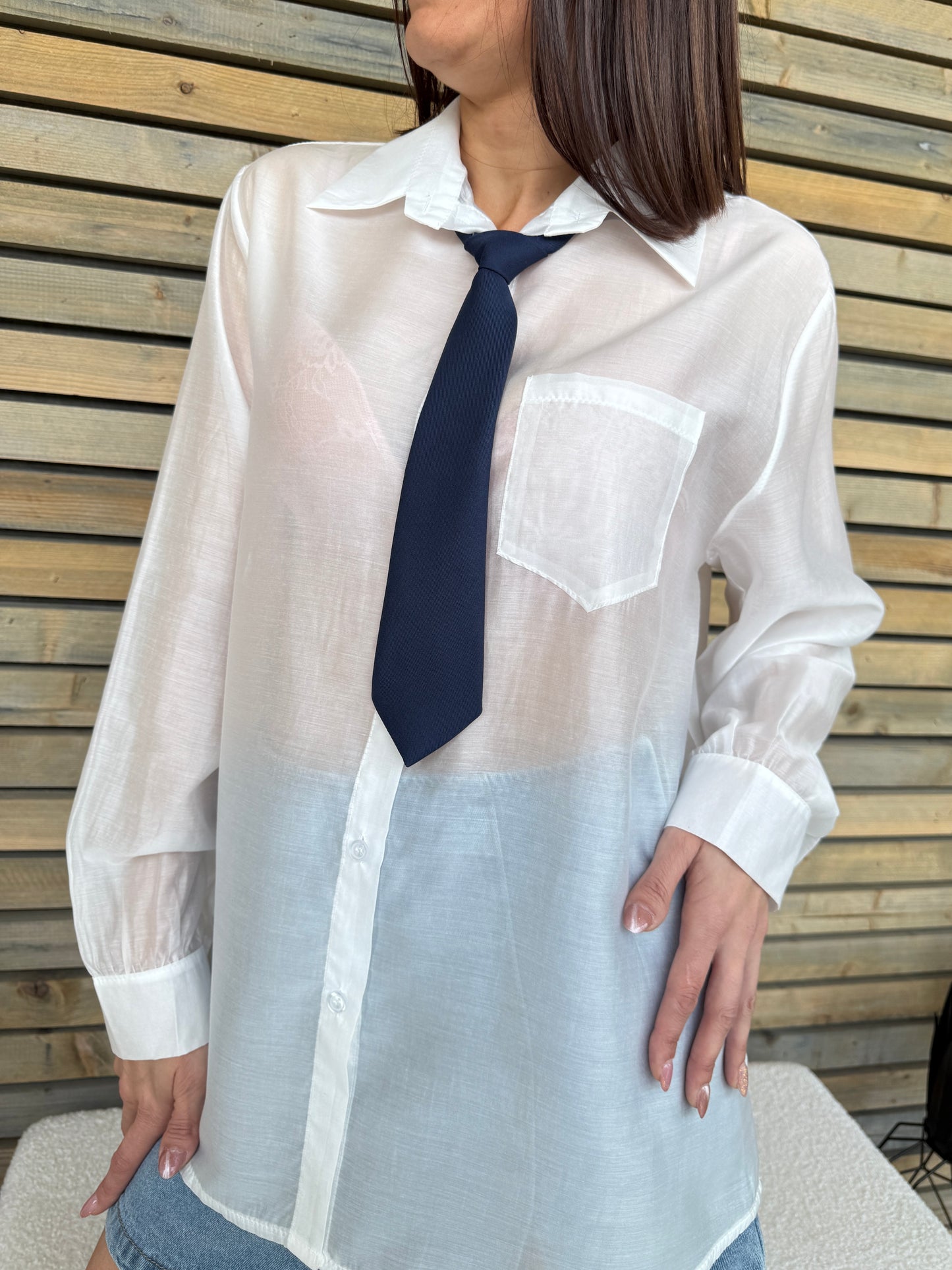 Chemisier Rosalia Blanc