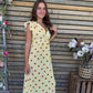 Robe Coeur jaune
