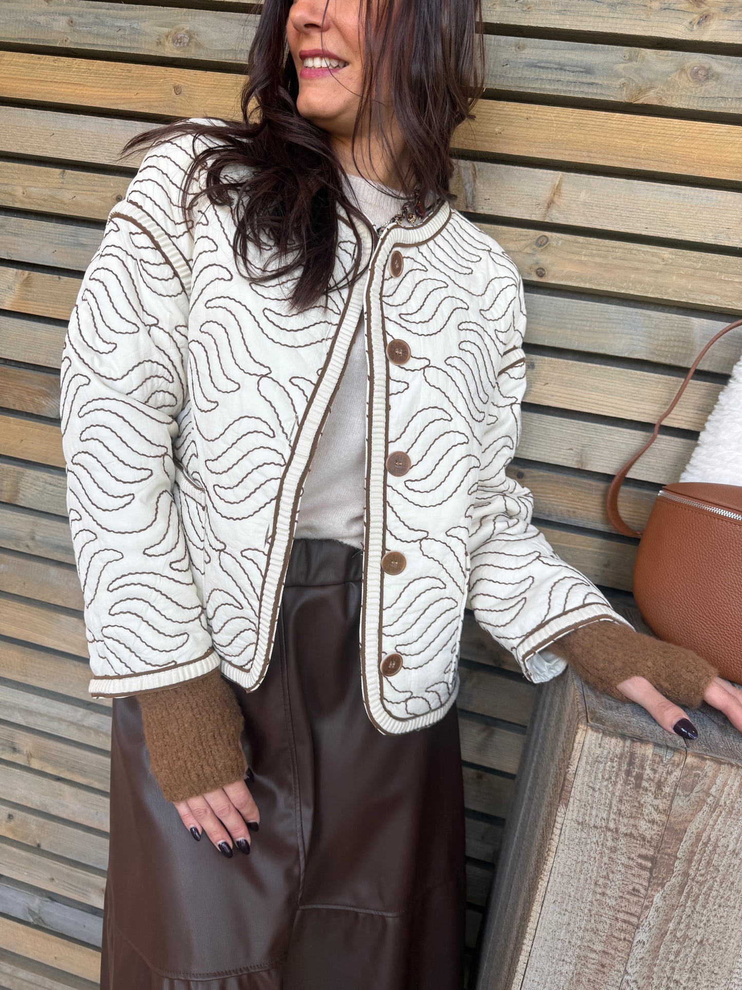 Mitaines Valéria moka