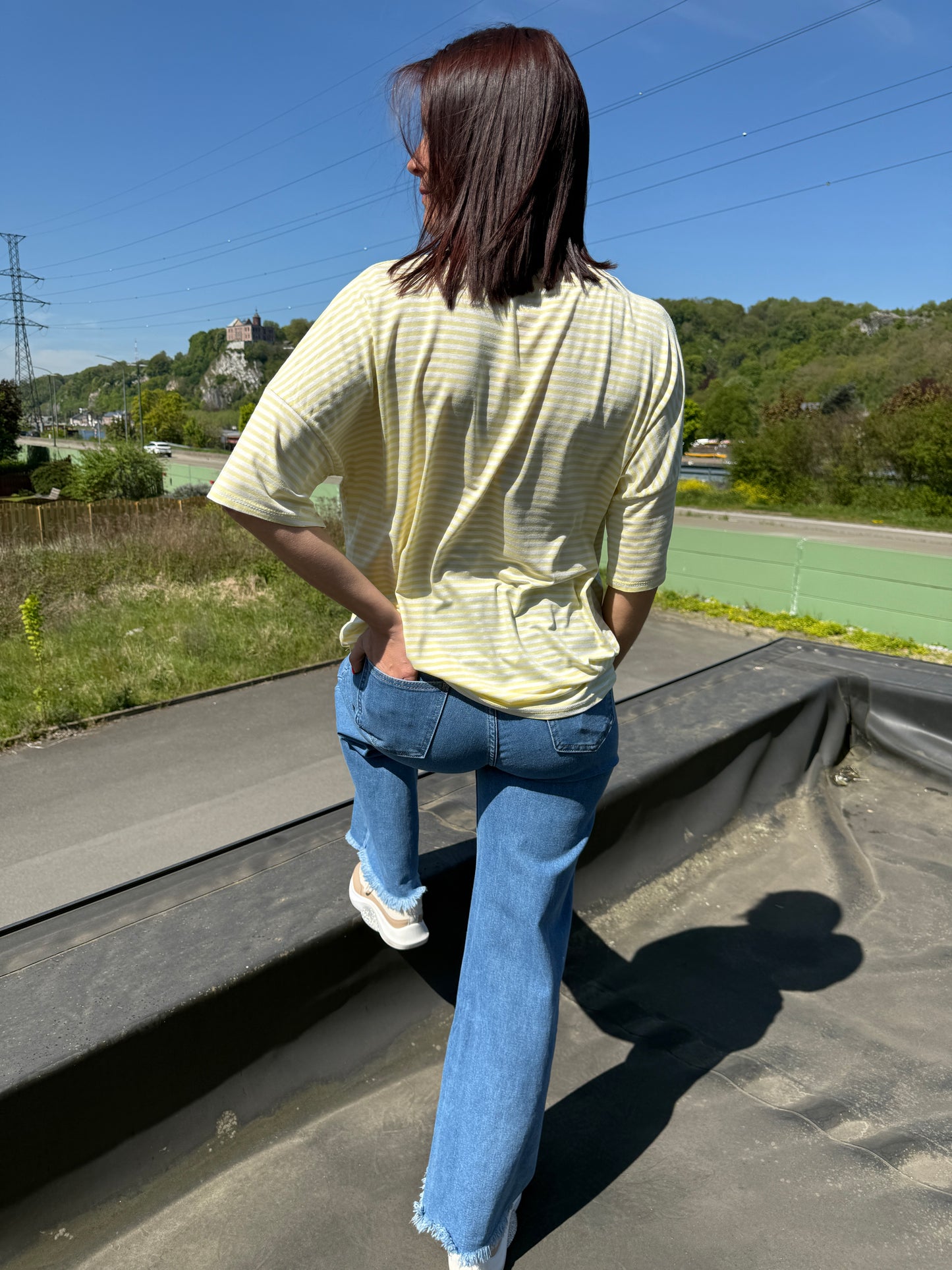T-shirt Madie jaune