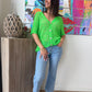 Gilet Danica vert flash