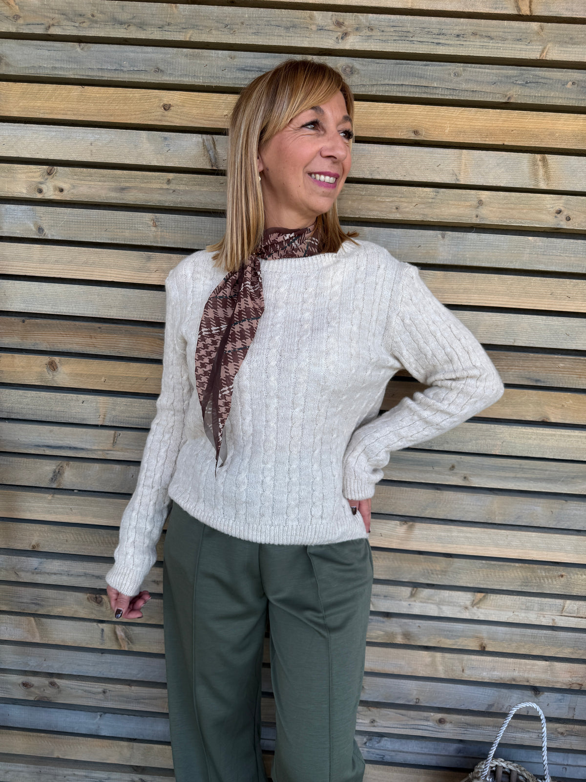 Pull Ilario beige
