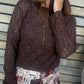 Blouse Caro chocolat