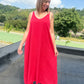 Robe Maël rouge