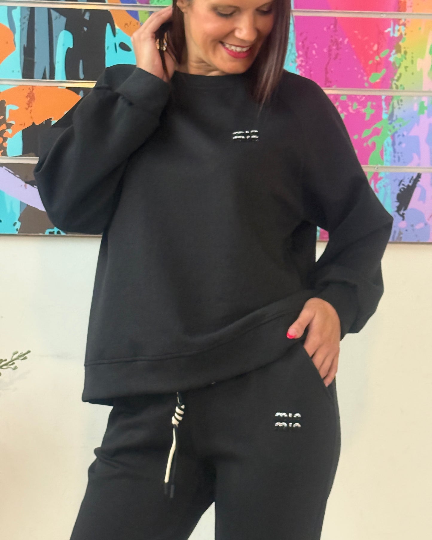 Ensemble Marguerite noir