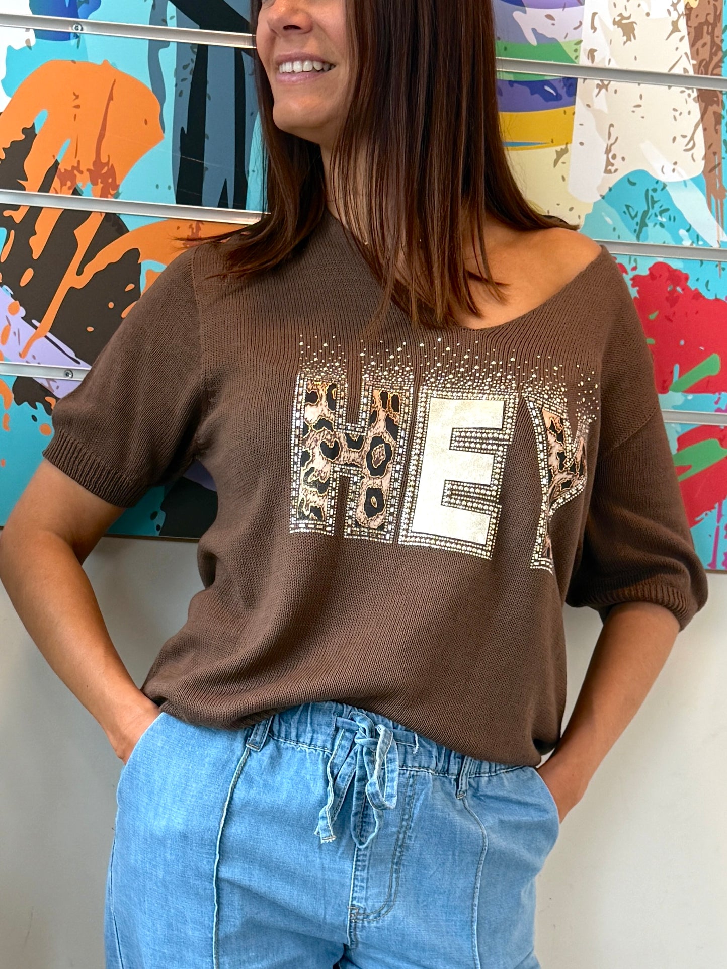Pull Hey chocolat