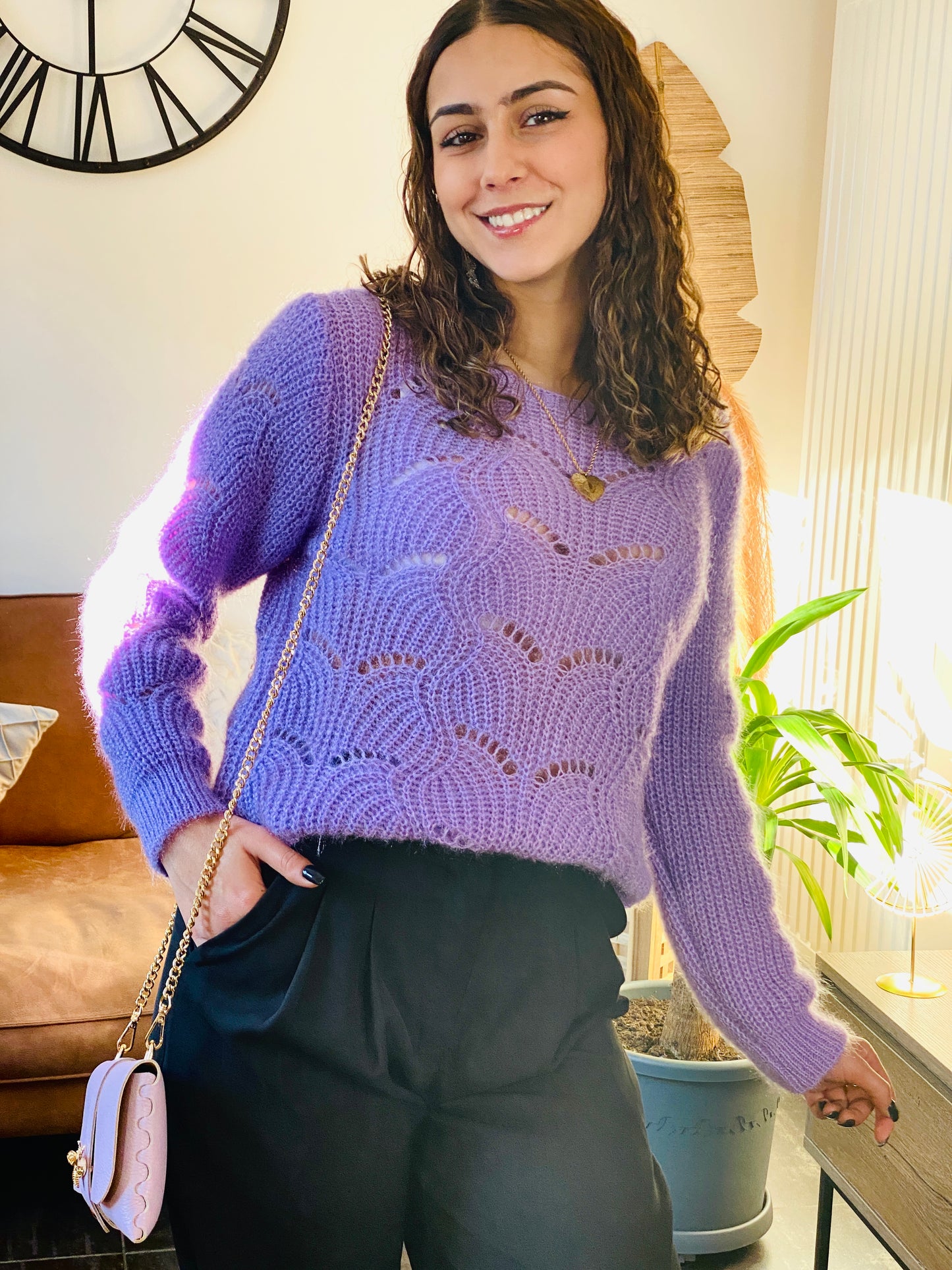Pull Charlize lilas