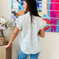 Chemisier Coline turquoise