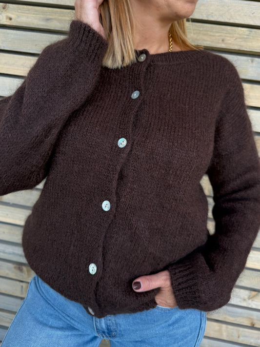 Gilet William chocolat