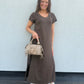 Robe Olivia chocolat