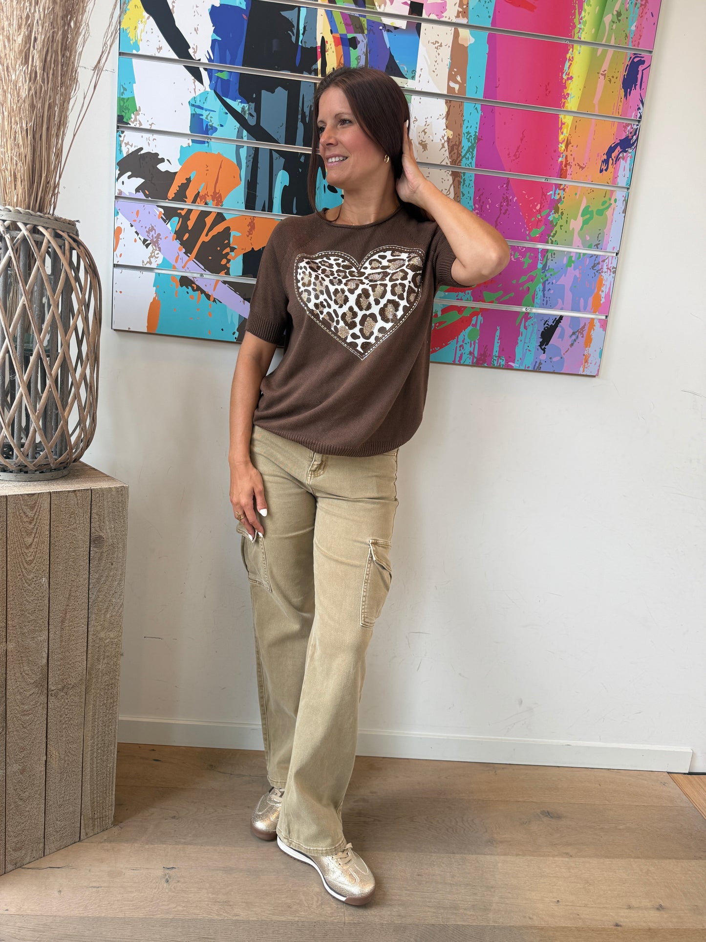 Pull Zélia chocolat