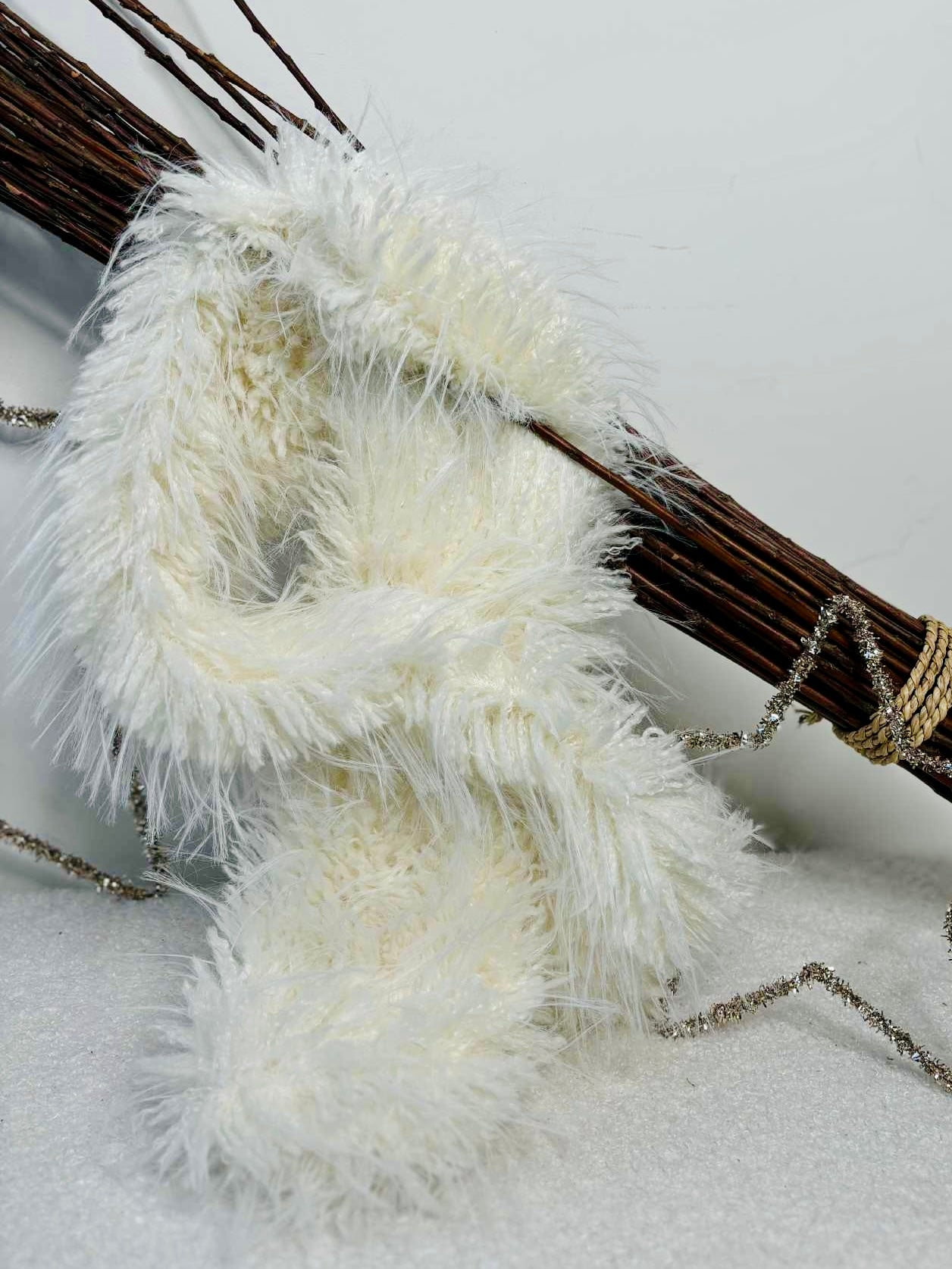 Echarpe col Selya blanc