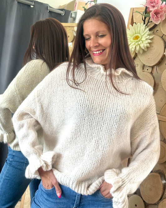 Pull LUDOVIKA beige