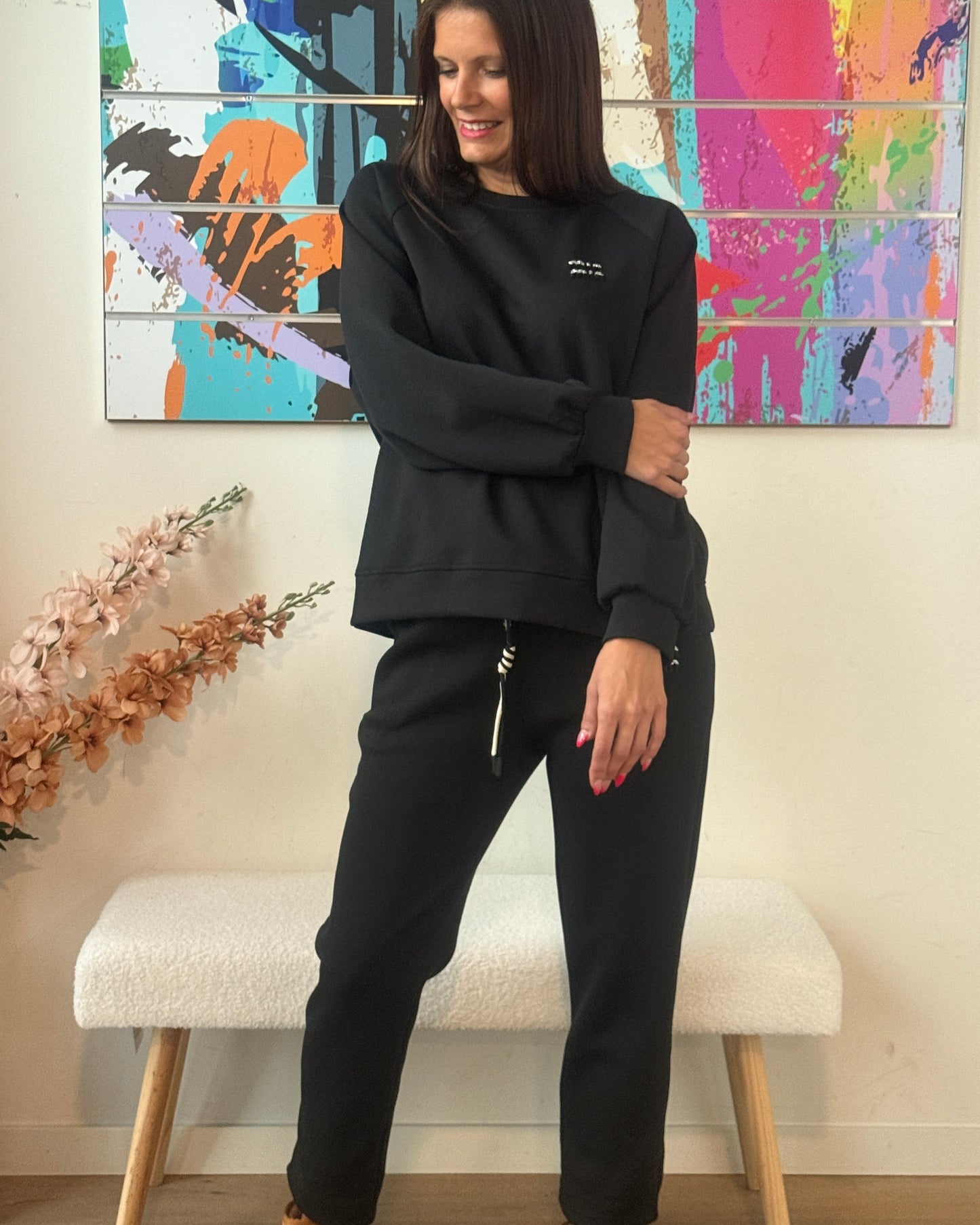 Ensemble Marguerite noir