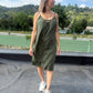 Robe Martine kaki
