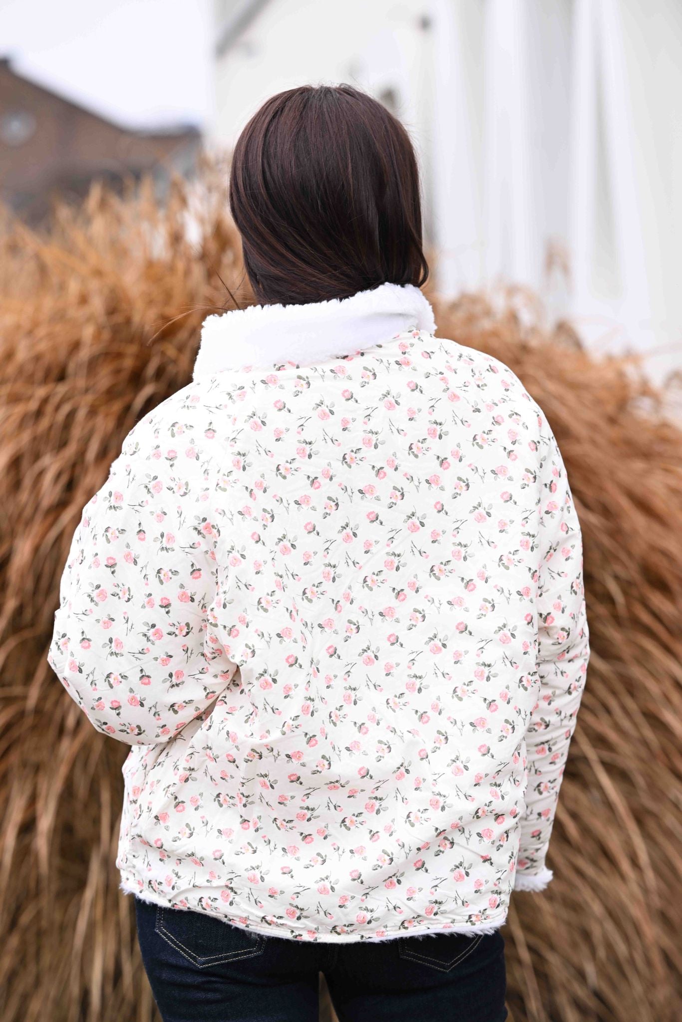 Veste réversible Rosie blanc