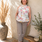 Pantalon Atika taupe