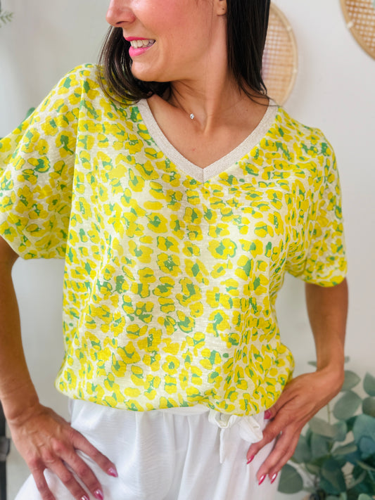 Blouse Isis jaune